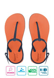 Strappy Orange, Blue(Snorkel) / Blue(Snorkel)